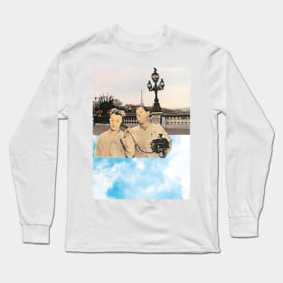 Calling Paris (white) Long Sleeve T-Shirt